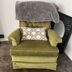 Green Vintage Chairs 
