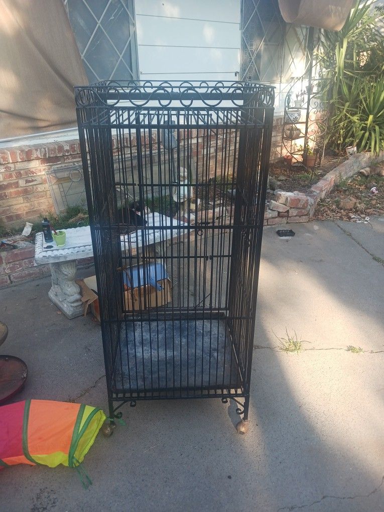 Rod Iron Huge Bird Cage