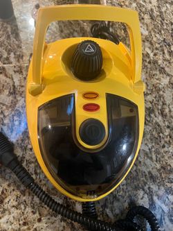 Portable Steam Cleaner Yellow