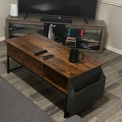 Coffee Table and Tv Stand