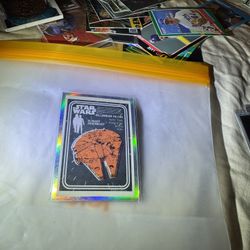 2021 Star Wars Chrome Galaxy V1 Millennium Falcon Vintage Star Wars PSA 10
