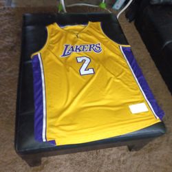 Lakers Lorenzo Ball Number 2 Jersey And BNA Authentics Size 2XL In New Condition