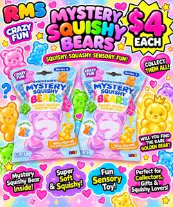 RMS Mystery Squishy Bears