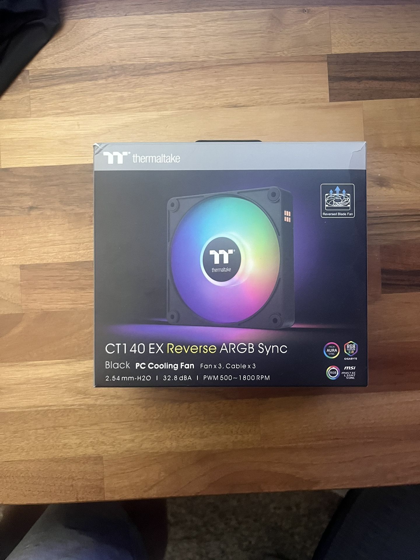 Reverse Magnetic RGB fans