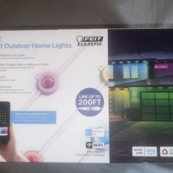 Smart outdoor home lights