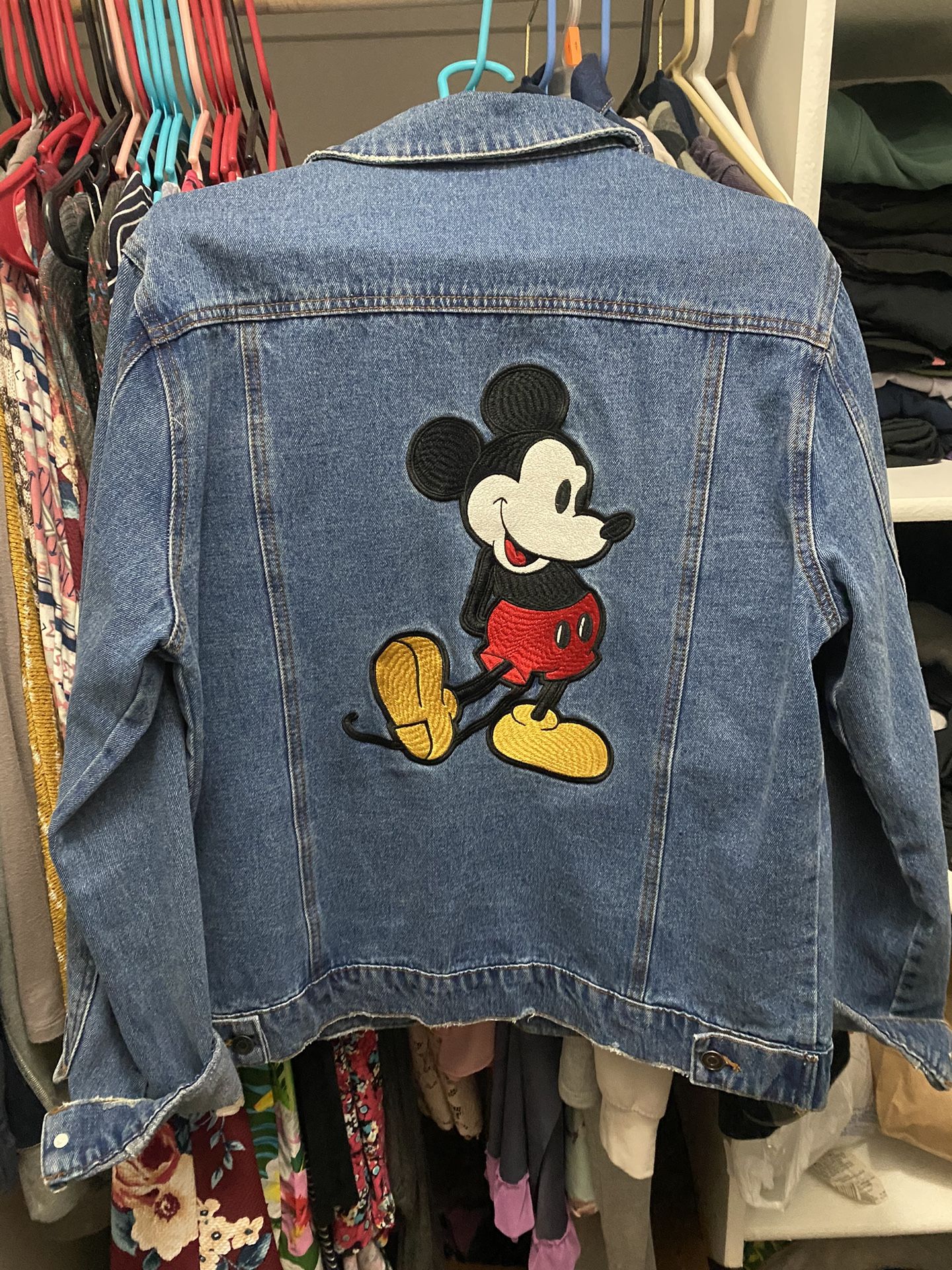 Mickey Mouse, Disney Denim Jacket 