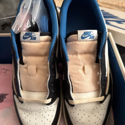 Jordan 1 Travis Scott X Fragment Low Size 11
