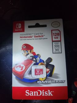128 gb SanDisk microSDXC card