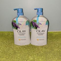 2 Olay Birch Water And Lavender  Fresh Radiant 33oz