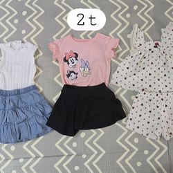 Disney toddler girl clothes summer spring sets