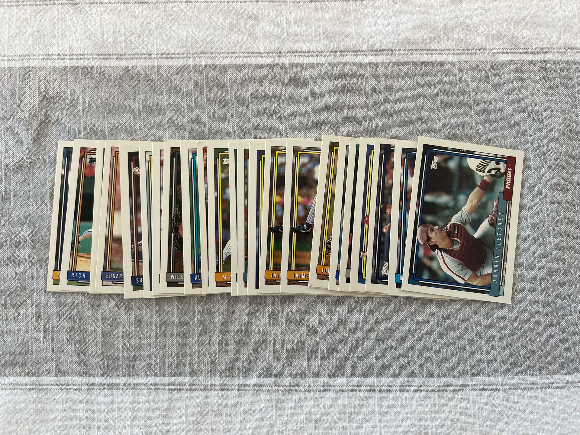 Vintage 1992 MLB Cards - Topps