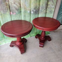 2 Available Accent Side Tables $80 For Both 