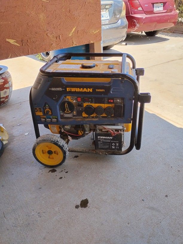 Firman Generator Low Hours