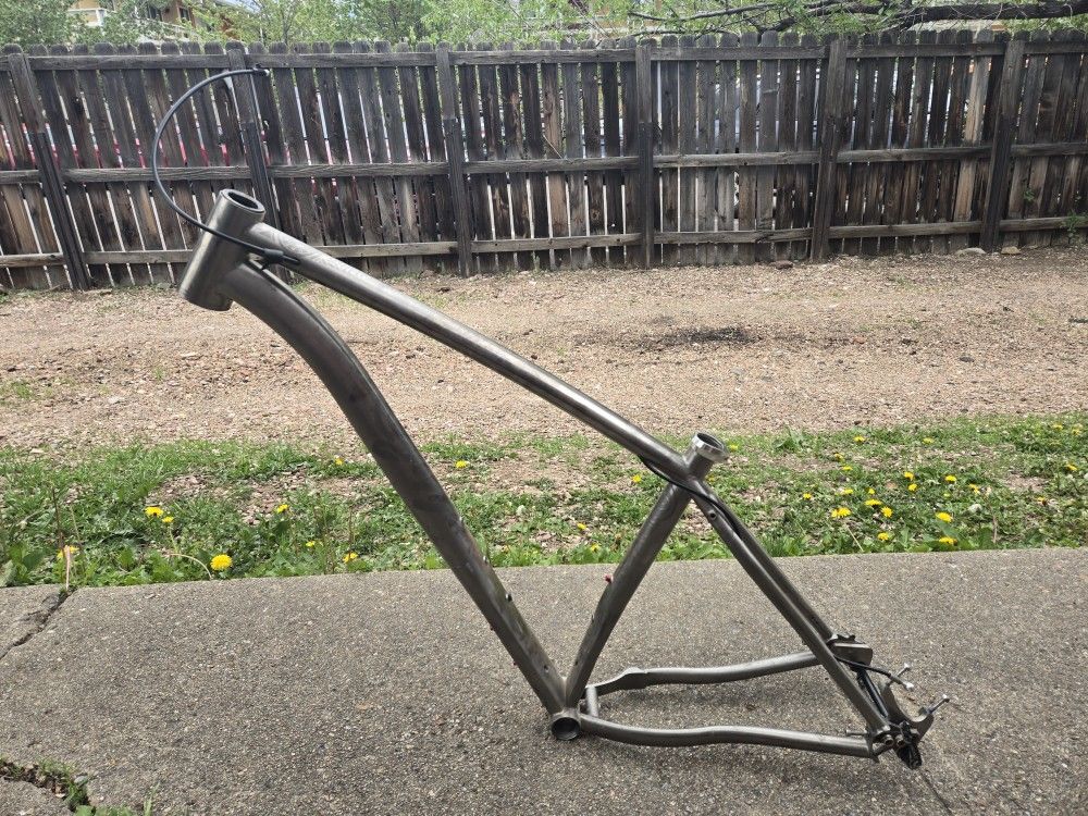 Why Cycles S7 Adjustable Titanium Bike Frame
