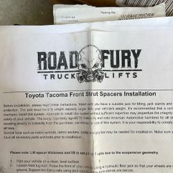 Toyota Tacoma Lift Kit 