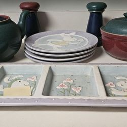Tea pot And Dishes