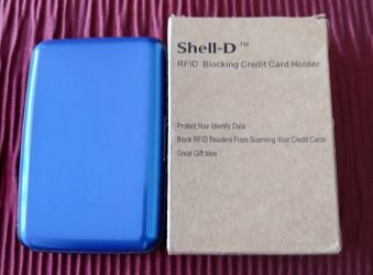 Shell-D RFID Blocking Credit card Holder.