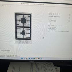 Miele Combiset with Two Burners 