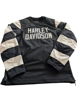 Harley-Davidson Men's H-D Breakout Deflector Crew Riding Fleece Jacket (97180-25VM) – Excellent Condition