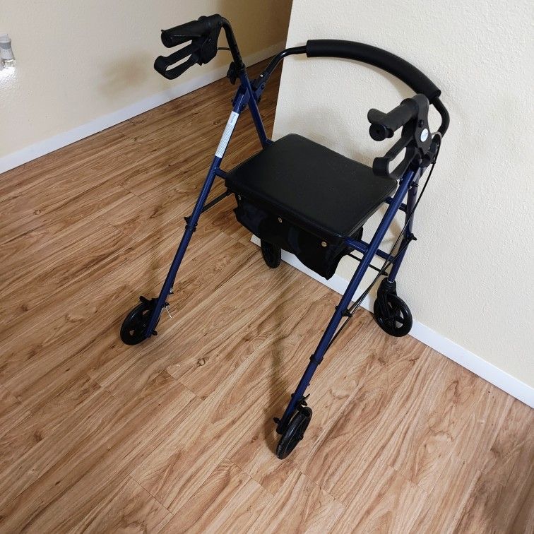 Walker With Seat