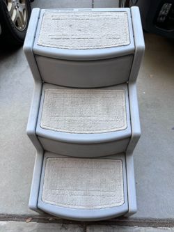 Wide Pet Stairs