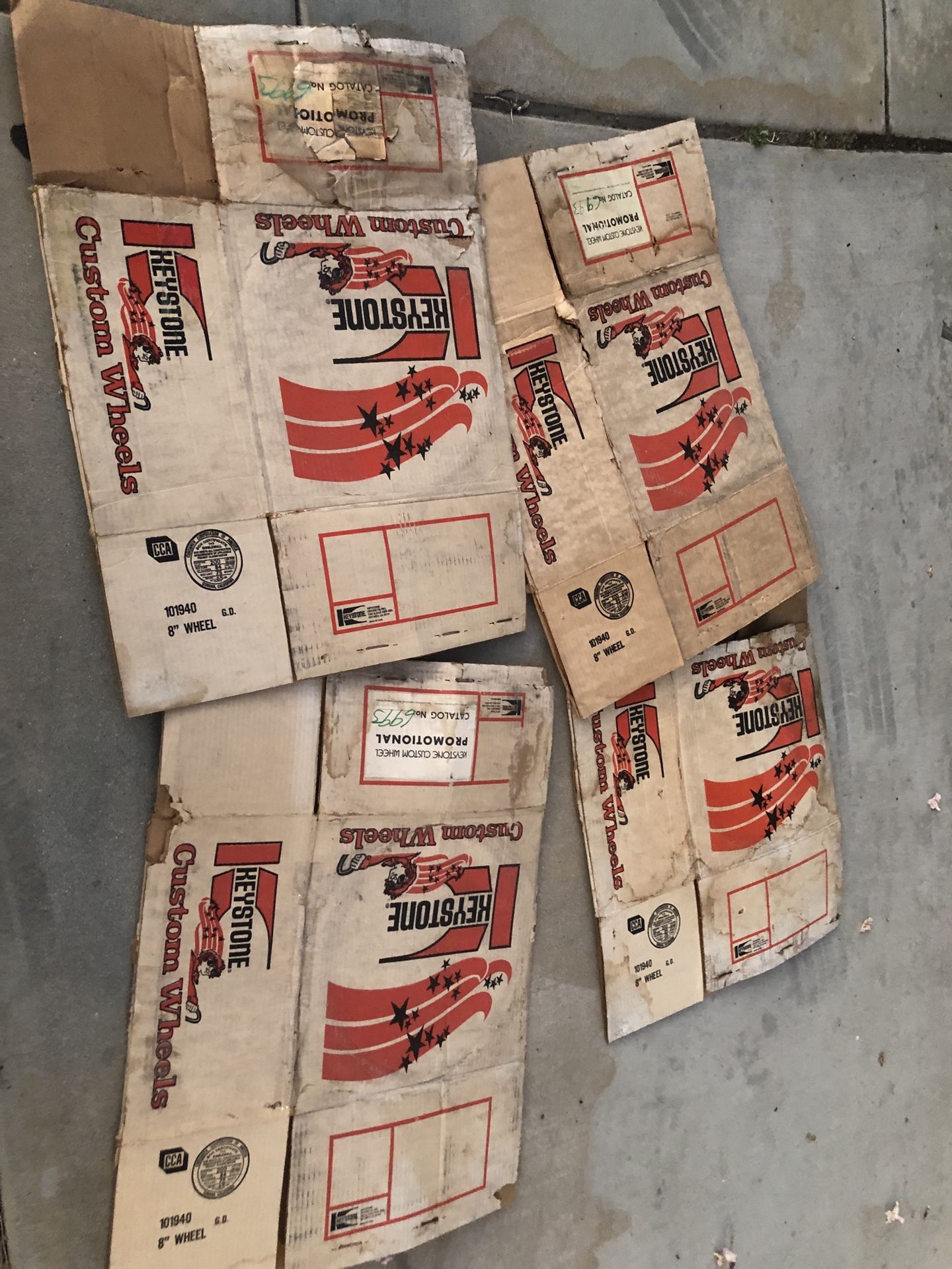 Keystone rims boxes
