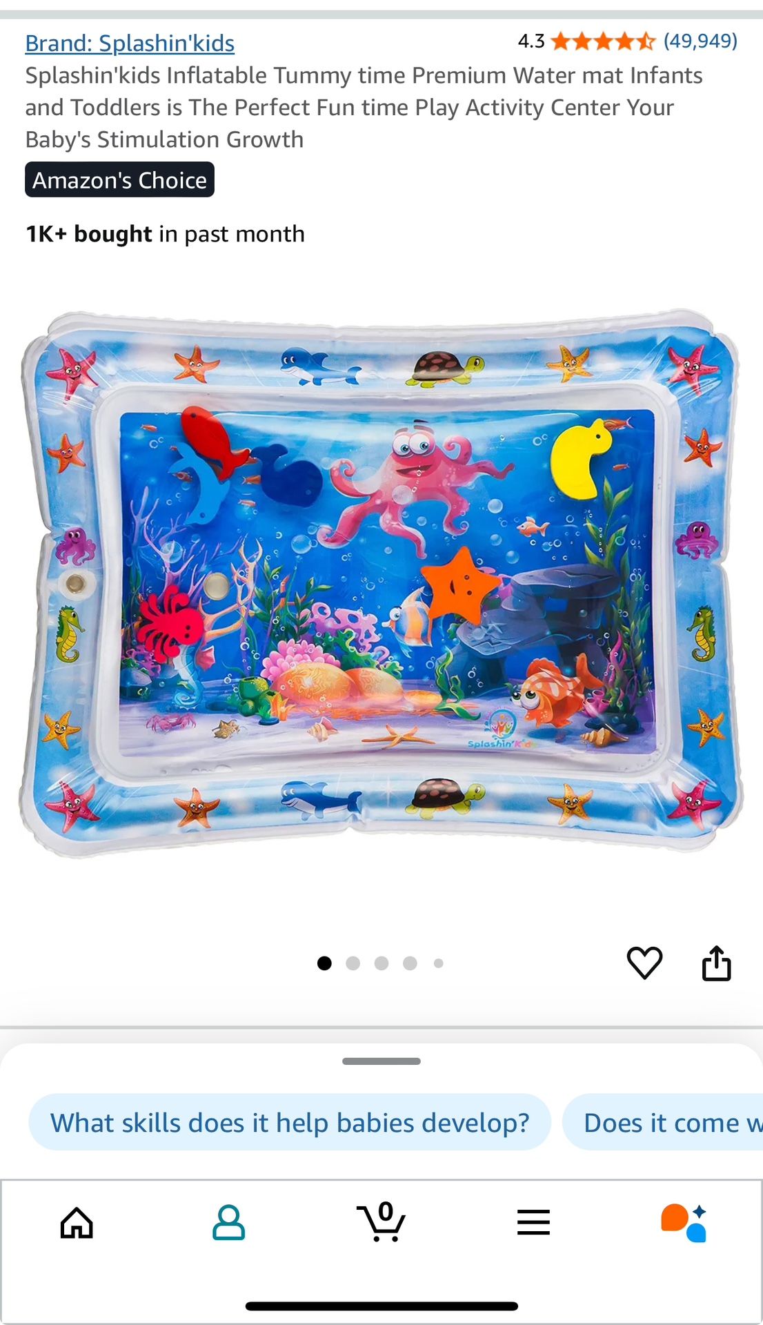 Baby Water Play Mat