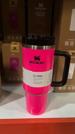 Stanley FlowState Tumbler Pink with Handle