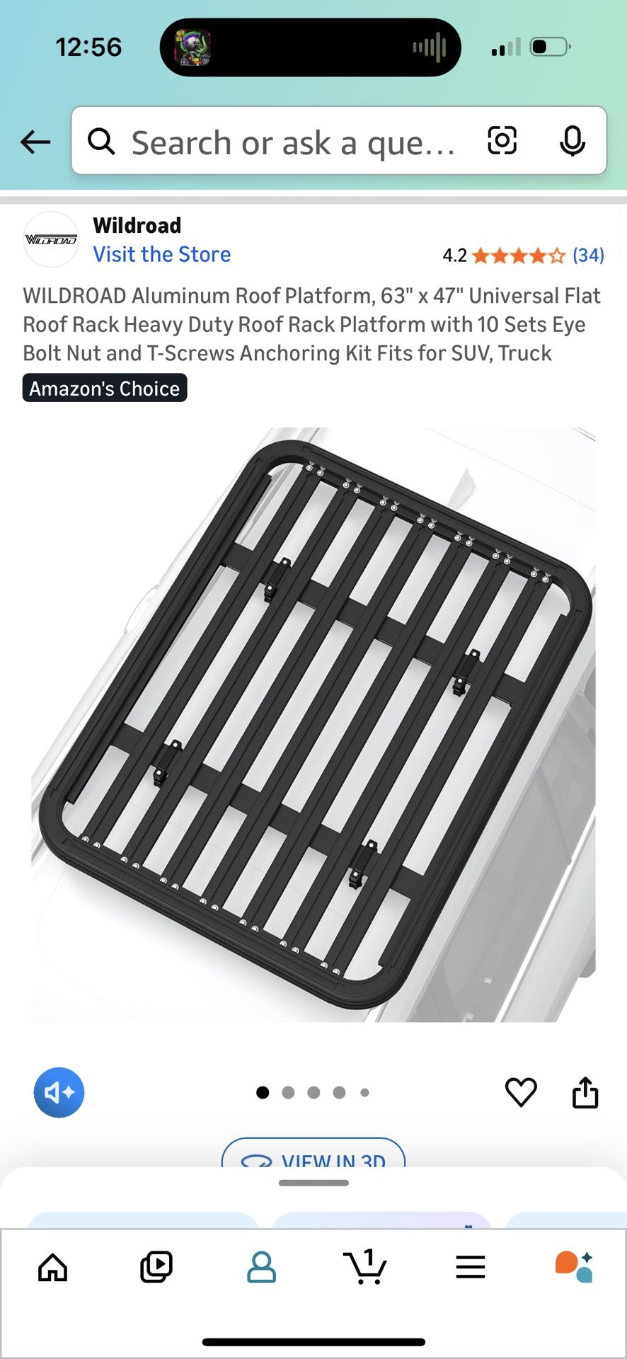 Wild Road Aluminum Roof Rack 
