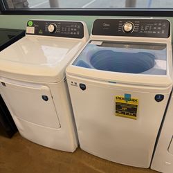Midea washing machine and gas dryer