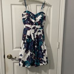 Beautiful Dress Fully Lined Soft Linen Charlotte Rouse 
