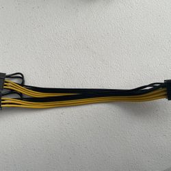 GPU 8pin to Dual 8Pin (6+2) Pin Power Supply line Graphics Video Card Extender Cable,Female to Dual PCI-E Male Y Splitter Power Cable