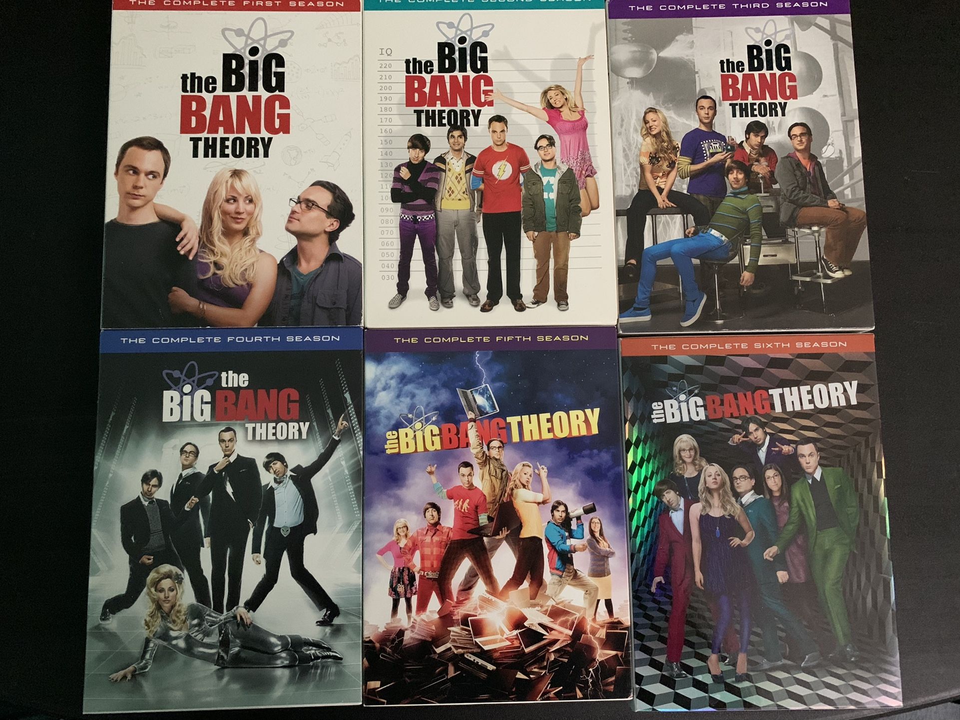 6 Seasons of Big Bang Theory DVD