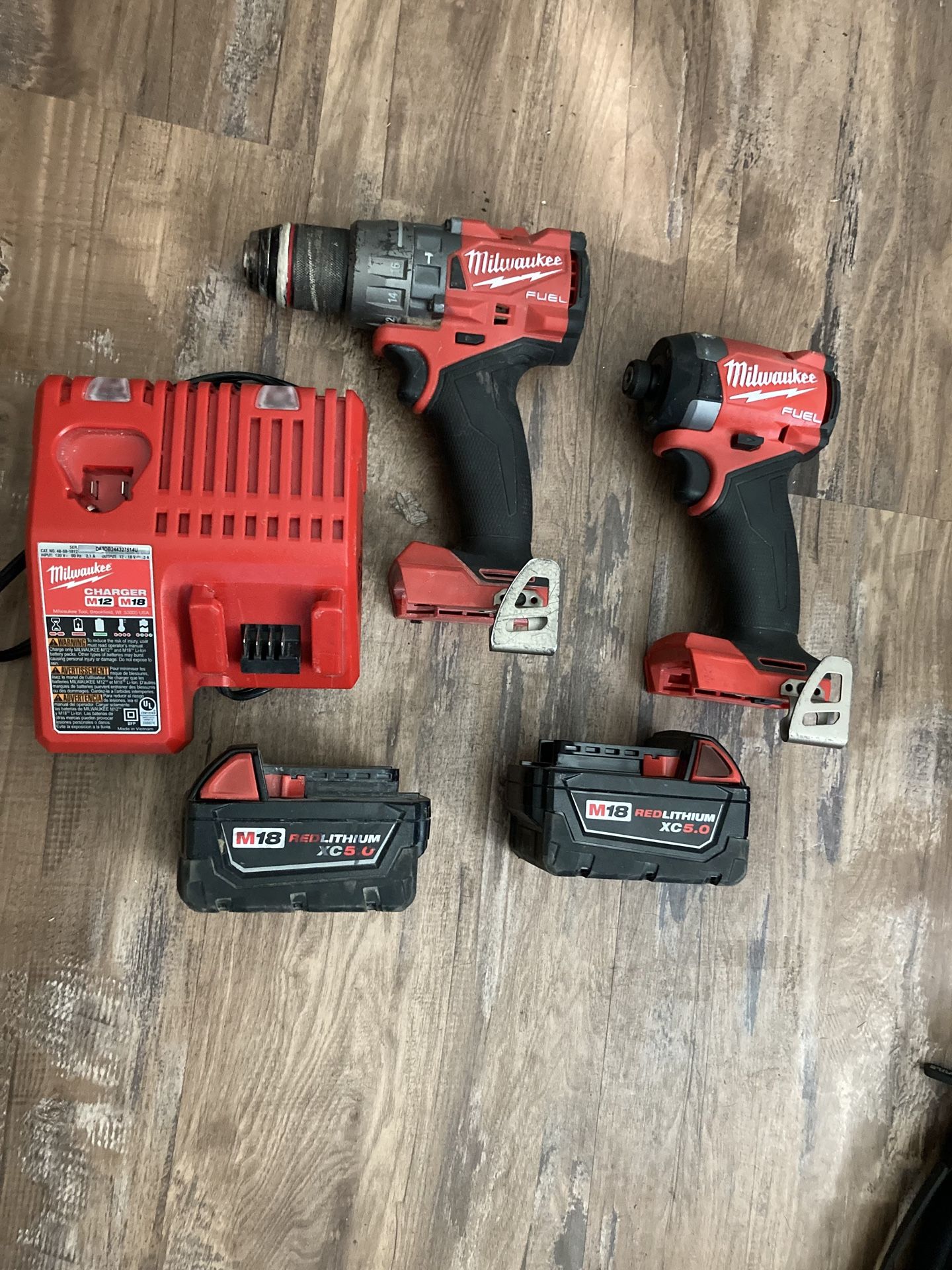 Milwaukee M18 Fuel Drill Combo 