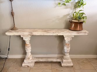 Farmhouse console/sofa/entry table