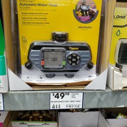 Sprinkler timer
