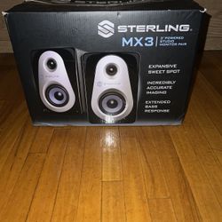 STERLING® MX3 3" POWERED STUDIO MONITOR PAIR