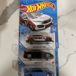 Hot Wheels Honda Civics