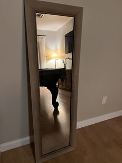 Light Wood Mirror