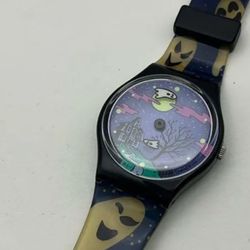 Geisterstun Vintage GB192 Swatch Halloween Watch Very Rare