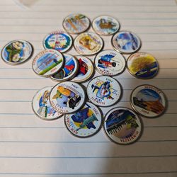 17 Colored quarters make an offer if interested