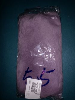 iPhone 6 S Plus purple fur case