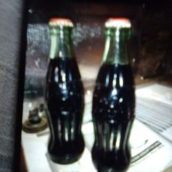 Vintage Coca Cola Bottle,Glass, Original,