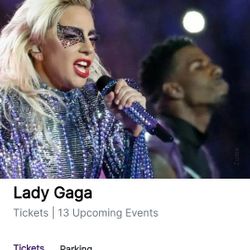 2 Lady Gaga Concert Tickets