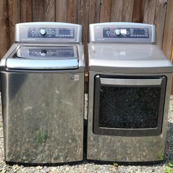 LG Washer And Dryer Electric 
