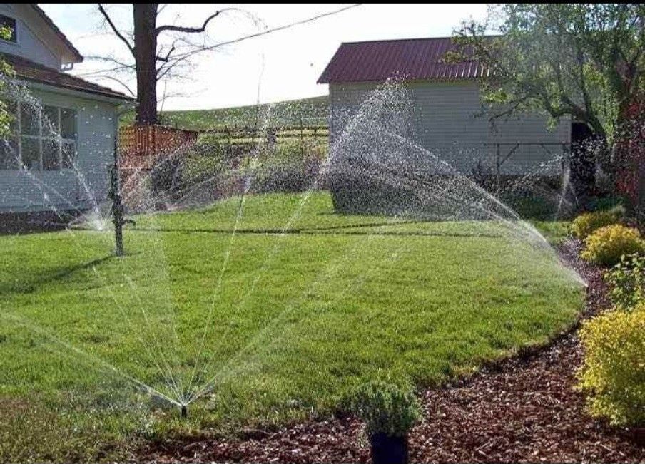Sprinkler System And Lastcaping 