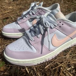 Pink Purple Dunks 