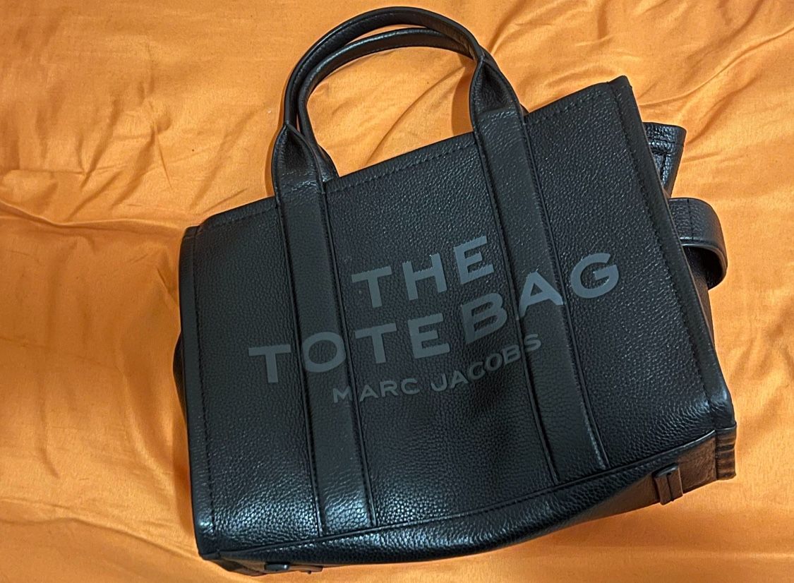 Marc Jacobs Large Black Tote Bag 