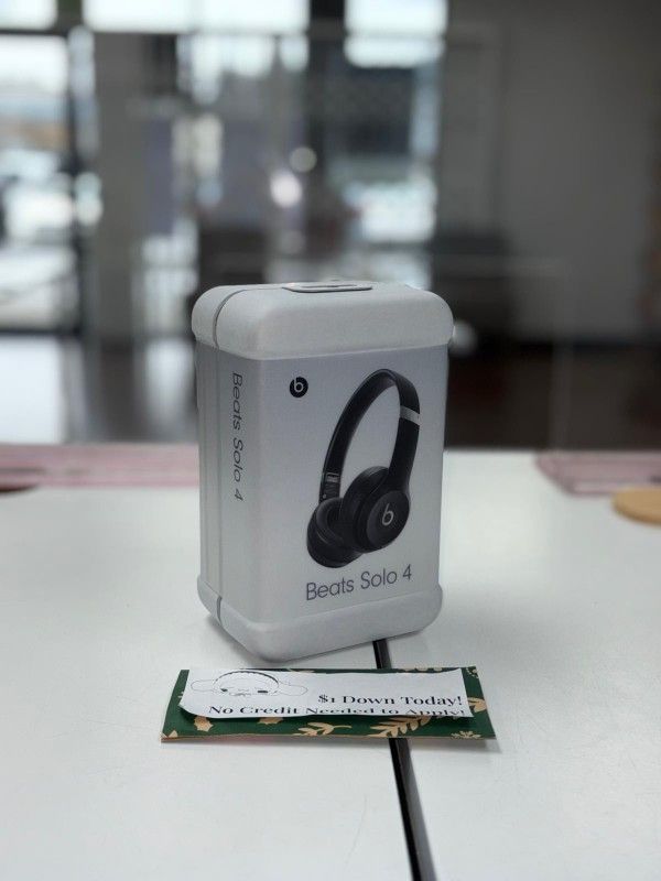 Beats Solo 4 True Wireless On Ear Headphones - Pay $1 To Take It Home Today and pay the rest later.