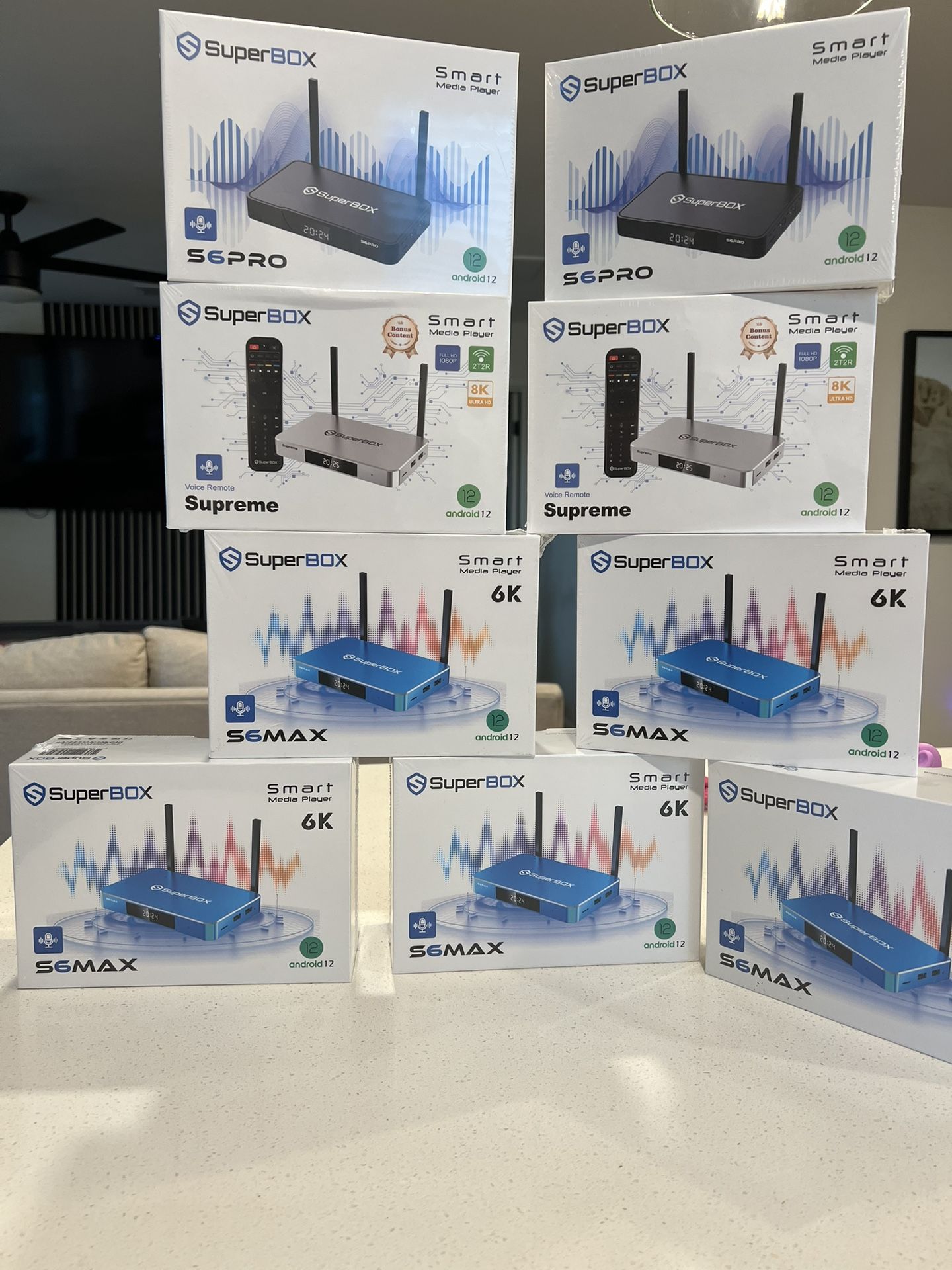 SuperBOX Super Box S6 Pro Ultra Max V3 Plus Wholesale Available